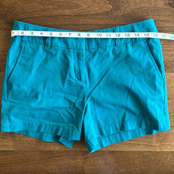 NWT Loft 4” teal shorts - Picture 2 of 6